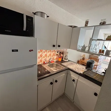 Grand F2 40 M2 Centre Port, Loggia 5m2, Vue Jardin, Belle Terrasse, Parking Prive דירה אגדה